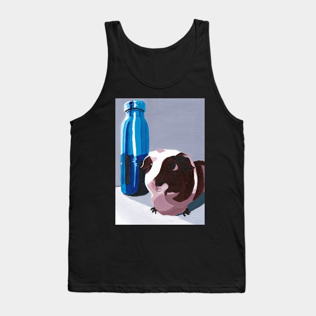 Guinea Pig and Water Bottle Tank Top by Elora0321